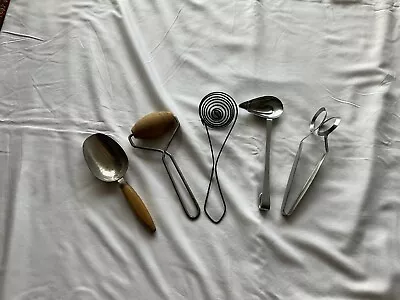 Various Vintage Antique Kitchen Utensils • $18