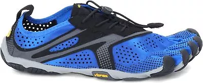 Vibram 20M7002 Men's V-Run Running Shoe Blue/Black Size 13-14 M US • $119.99