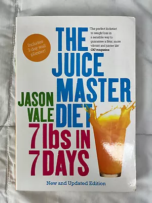 7lbs In 7 Days: The Juice Master Diet By Jason Vale (Paperback 2012) • £5.99
