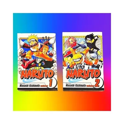 🍥Lot 2 Books Boruto Naruto Next Generations Vol 1+2 Kishimoto Shonen Jump Manga • $11.55