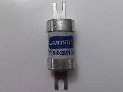 £5.50 • Buy TIS63M100 63amp MOTER RATED FUSE LAWSON FUSE  BS88-2 IEC60269-2 415v AC 80kA GM