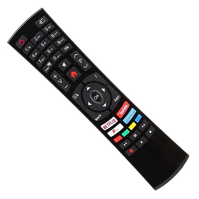 Genuine BUSH ELED24HDSDVD Remote For 24  Smart HD Ready TV / DVD Combi-Black • £7.05