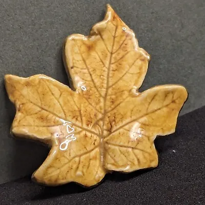Botanical Aesthetic Maple Leaf Pin • $15.33