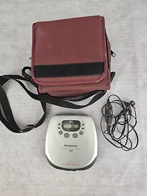 Panasonic SL-SX300 Portable CD Player Silver - Working With Issue  • £35