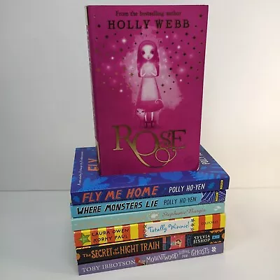 Holly Webb Rose Where Monsters Lie Polly Ho-Lin Spooky Witches Ghosts 7x Bundle • £18.95