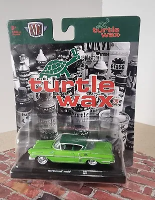 M2 Machines 1/64 1958 Chevrolet Impala Turtle Wax R83 22-04 Diecast Model Car • $20.99