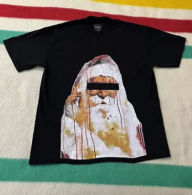 Benny The Butcher BSF Black Soprano Family Isaac Pelayo Santa Pyrex Shirt XL • $198.89
