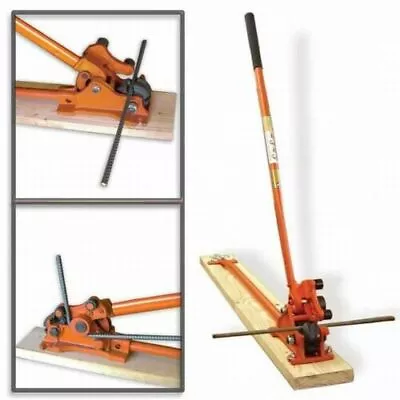 Bm Brand Rebar Bender And Cutter Manual 5/8   With Full Wood Base  • $299