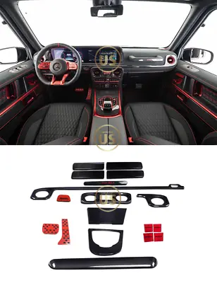 W463A Brabus Style Rocket 900 Carbon Full Interior Kit Mercedes G63 G-Class W464 • $3488