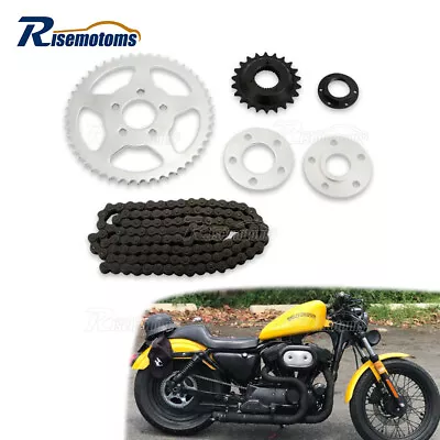 For Harley Sportster 883 1200 XL Chain Drive Transmission Sprocket Conversion • $129.99