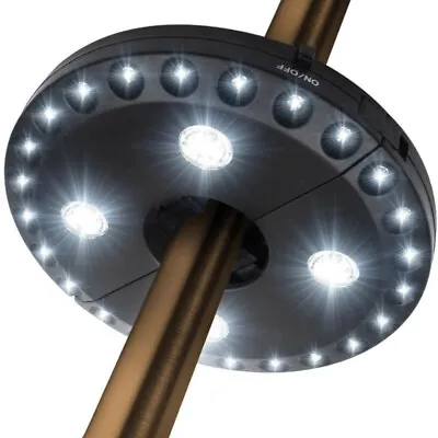$18.70 • Buy Portable Umbrella Light 28 LED Lights Outdoor Detachable Disc Hanging Light