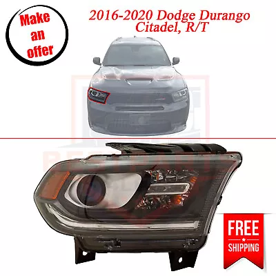 Headlight 68299134AD CAPA Right Side For 2016-2020 Dodge Durango Citadel R/T • $1092.99