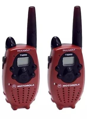 Motorola TalkAbout T5200 AA 2-Mile 14-Channel FRS Two-Way Radio (Pair) • $99.95