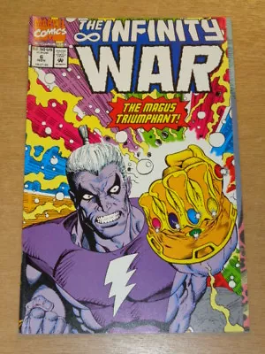 Infinity War #6 Marvel Comics Thanos Avengers November 1992 • £11.99