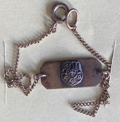 $149.99 • Buy Vintage Chi Omega Sorority Bracelet-GF-Skull-Owl