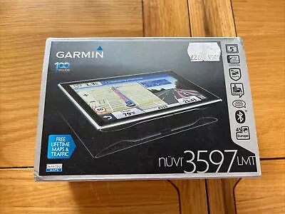 Garmin Nüvi 3597LMT Lifetime Europe Maps/Traffic/Voice Activated  • $155.42