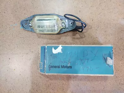 Nos Oem Gmc 67 68 69 70 71 72 73 74 75 76 Chevy Truck Blazer License Plate Lamp • $74.99