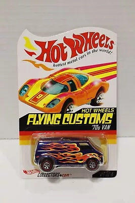 Hot Wheels RLC Flying Customs '70's Super Van Redline Blue/12500 2004 • $27.99