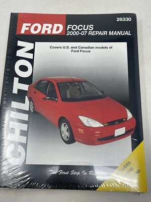 $21.17 • Buy Chilton's Ford Focus 2000-2007 Automotive Repair Manual 26330 New Sealed