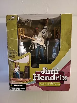 Jimi Hendrix Action Figure On Stage Aug. 18 1969 - 8:04 Am McFarlane Toys 2003 • $55