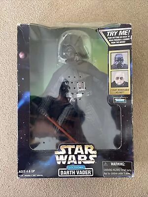 Electronic 12  Darth Vader Figure - 1998 Star Wars Action Collection Kenner • £25