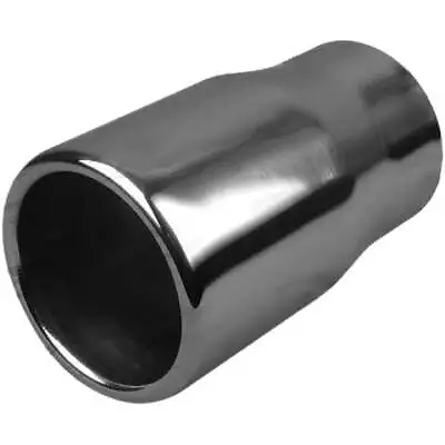 Exhaust Tip In 63mm(2-1/2 ) Out 75mm(3 ) L 125mm(5 ) Stainless RX408-5 • $20.99