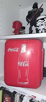 ‘Coca Cola MINI-FRIDGE’  Cooler.  4L With Charger And Plug. *Working* • £35