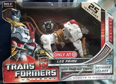 Transformers UNIVERSE LEO PRIME NIB 2.0 SEALED TARGET EXCL.. • $49.95