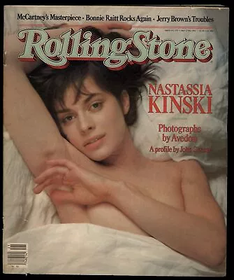 ROLLING STONE Magazine May 27th 1982 *NASTASSIA KINSKI Cover Bonnie Raitt Advert • $19.50