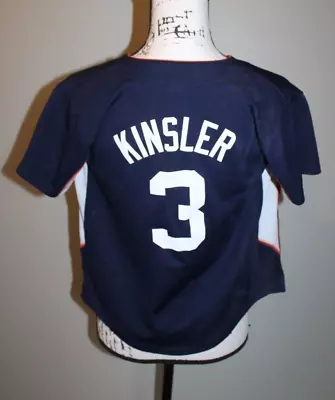 Ian Kinsler Detroit Tigers Jersey Kids Size Small 8 • $16.19