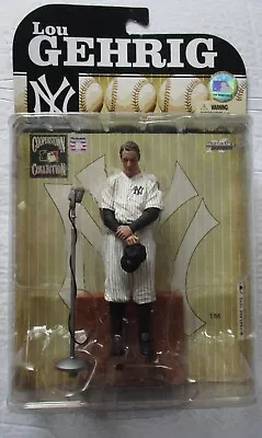 McFarlane Toys Cooperstown Collection Series 6 Lou Gehrig Action Figure 2008 • $19.99