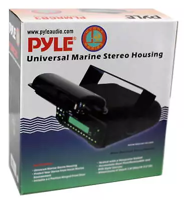 Pyle Waterproof Marine Stereo Housing To Mount On Boat Or Outdoor • $31.68