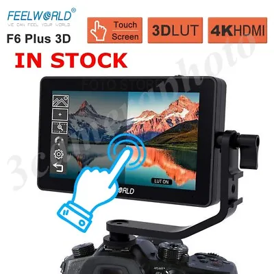 FEELWORLD F6 PLUS 5.5 Inch 3D LUT Touch Screen 1920x1080 Camera Field Monitor 1x • $236.50