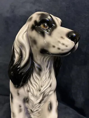 Vintage Intrada Spaniel Dog Figurine Italy 11.5” • $139.50