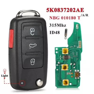 For 2011 2012 2013 2014 2015 2016 Volkswagen VW Jetta Keyless Remote Key Fob • $16.99