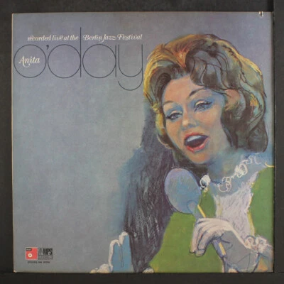 $8 • Buy ANITA O'DAY: Recorded Live At Berlin Jazz Festival MPS 12  LP 33 RPM
