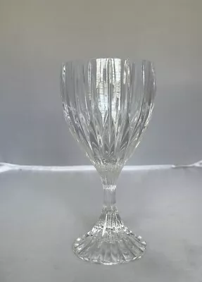 Mikasa Park Lane Wine Goblet Glass 6 1/4” Tall Stem Crystal • $10