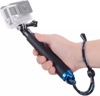 Vicdozia 19'' Waterproof Hand Grip Adjustable Extension Selfie Stick Handheld... • $29.99