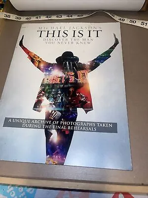 Michael Jackson Rare Vintage Limited Edition “THIS IS IT  Photo Book Magazine • $25