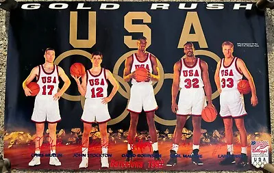 1992 Barcelona Team USA Poster (22 X 34) • $22