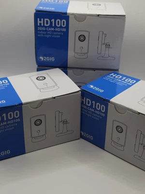 $60 • Buy 2Gig-Cam-HD100 Indoor HD Wireless WiFi Cameras Night Vision NEW