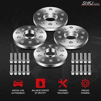 4X Hubcentirc 17 Mm Wheel Spacers 5x100 & 5x112 For For Audi A3  A4 A8L Quattro • $53