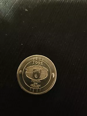 Adelaide Crows Promotional Coin The Advertiser 1991 Commemorative Medal • $5
