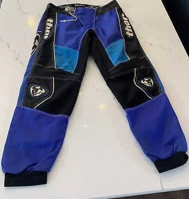 Vintage Motocross/ Motorcycle /Dirt Bike Riding Pants Men’s Size 34 By THOR • $24.99