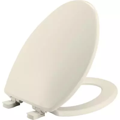 Bemis 7300SLEC 346 Elongated Toilet Seat Slow Close Easy Clean Biscuit/Linen USA • $32.36