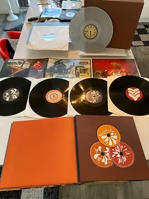 Oasis Mint Orig Boxset “dig Soul” 4lp 3cd Unp 2008 + Free Silver Lp Be Here Now! • £37