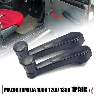 Window Winder Crank Black LH RH For Mazda R100 Familia 1000 1200 1300 Pickup • $41.16