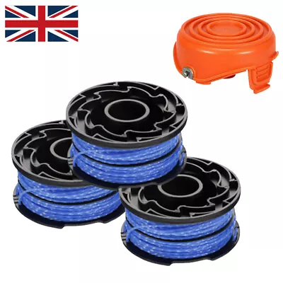£5.47 • Buy Strimmer Spool Cover & Spool & Line For Black&Decker GL315 GL350 GL650 Sets UK