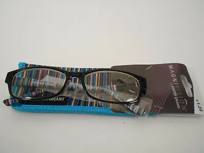 Reading Glasses Magnivision BRIANNA BLUE (#651) +1.25+1.50+2.00+2.50 • $7.99