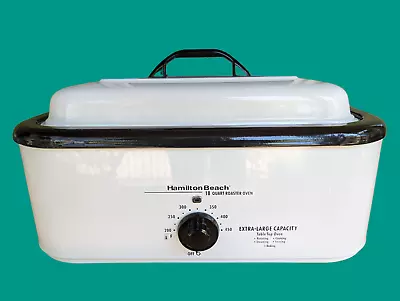 Vintage Hamilton Beach 18 Quart Roaster Oven Extra-Large Model 527WS! • $124.99